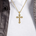 Load image into Gallery viewer, Solid Gold Crucifix Pendant - 10k or 14k