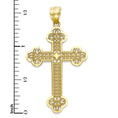 Load image into Gallery viewer, Solid Gold Crucifix Pendant - 10k or 14k