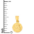 Load image into Gallery viewer, Solid 10k/14k Gold Angel Pendant
