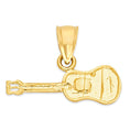 Load image into Gallery viewer, Solid Gold Guitar Pendant - 10k or 14k