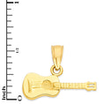 Load image into Gallery viewer, Solid Gold Guitar Pendant - 10k or 14k