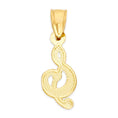 Load image into Gallery viewer, Solid Gold Music Note Pendant - 10k or 14k