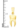 Load image into Gallery viewer, Solid Gold Tooth Pendant - 10k or 14k