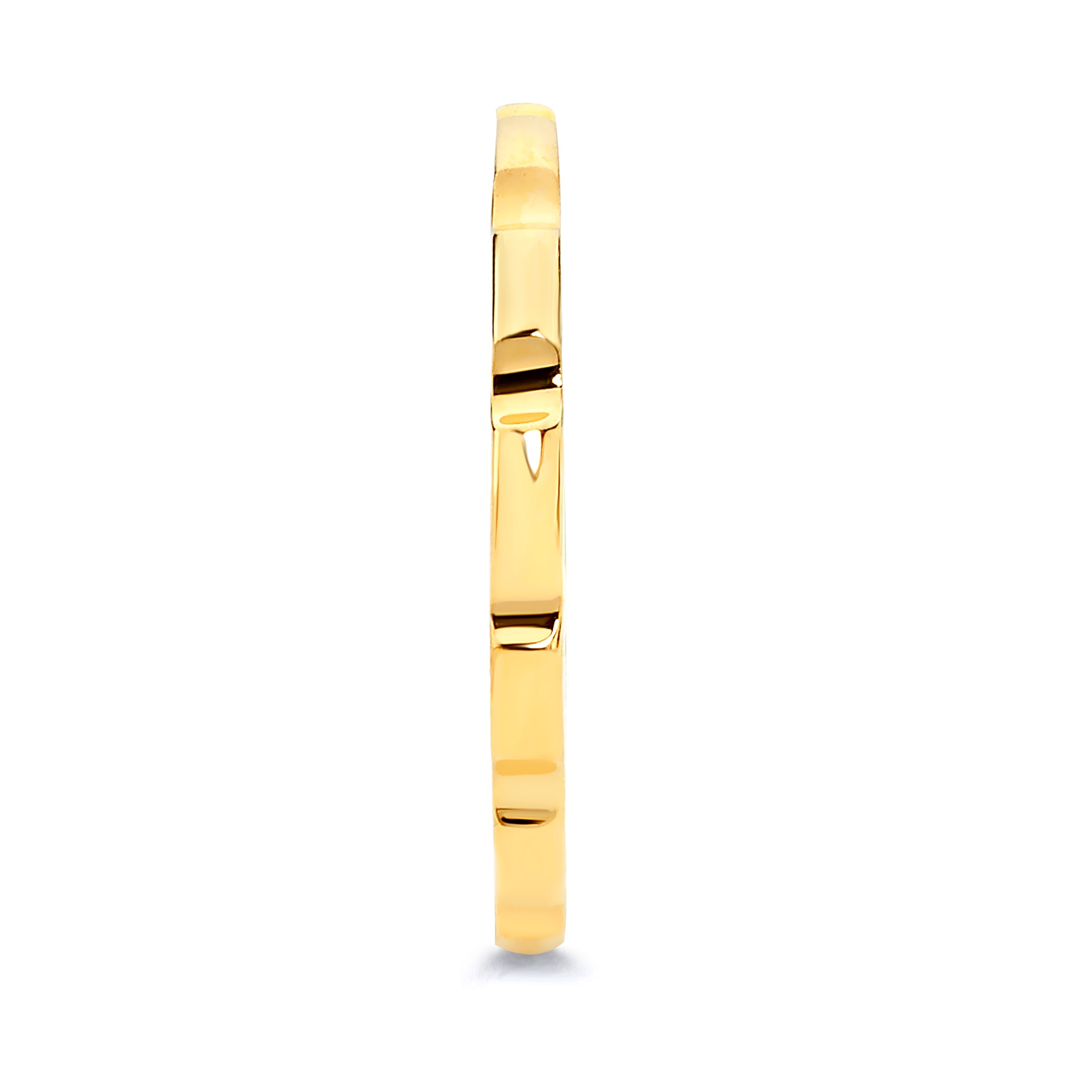 Solid Gold Eternity Stack Ring - 10k or 14k