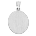 Load image into Gallery viewer, 10k/14k Solid White Gold Saint Michael Pendant - Religious Jewelry for Protection