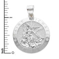 Load image into Gallery viewer, Sterling Silver Saint Michael Pendant - Religious Jewelry Gifts for Protection