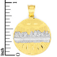 Load image into Gallery viewer, Solid Gold Last Supper Pendant - 10k or 14k