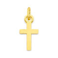 Load image into Gallery viewer, Solid Gold Cross Charm - 10k or 14k