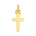 Load image into Gallery viewer, 10k/14k Gold Cross Charm - Religious Jewelry Gifts