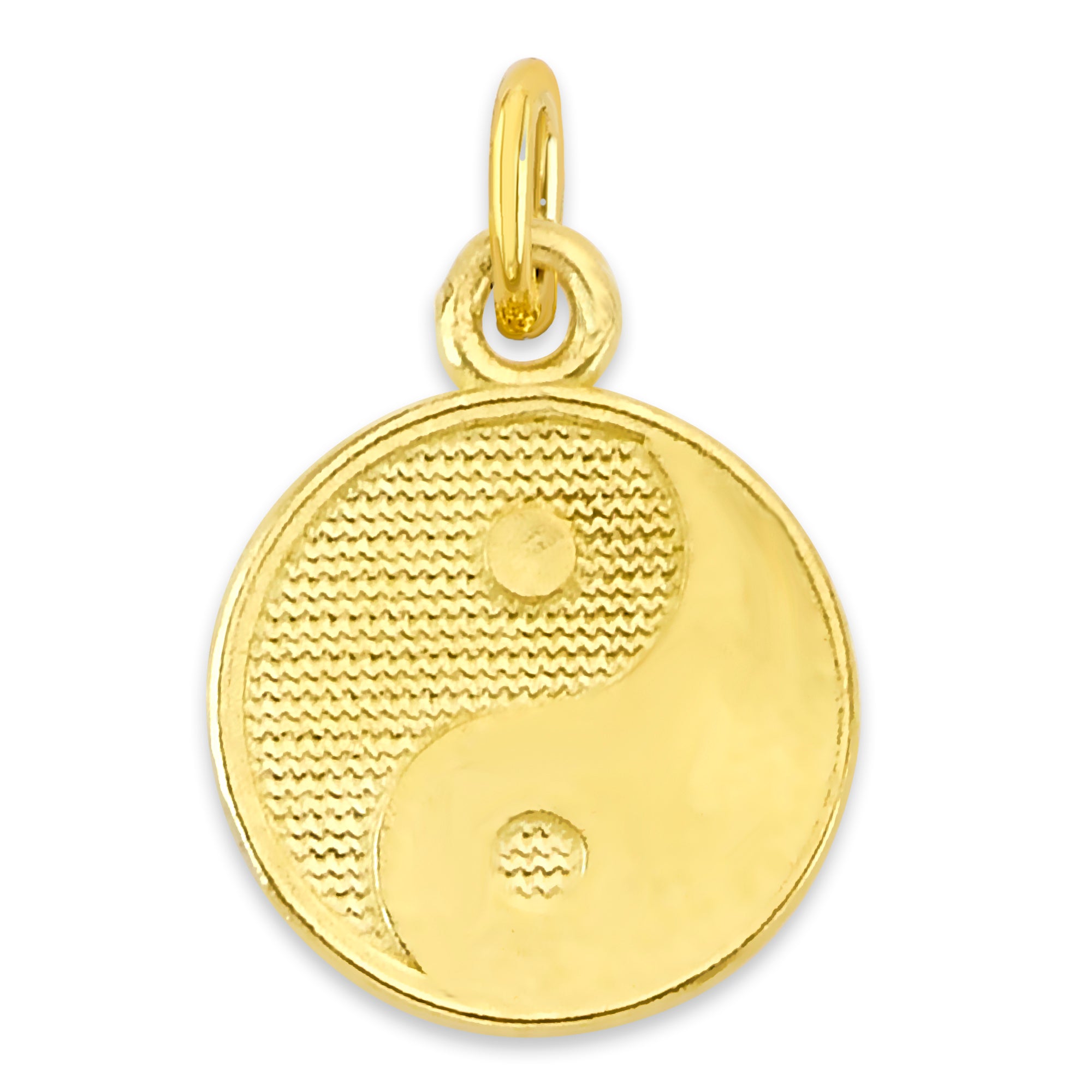 Solid Gold Yin Yang Charm - 10k or 14k