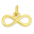 Load image into Gallery viewer, Solid Gold Infinity Charm - 10k or 14k