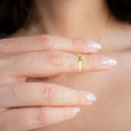 Load image into Gallery viewer, 10k/14k Solid Gold Cocktail Pendant - Summer Jewelry Gifts