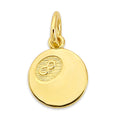 Load image into Gallery viewer, 10K/14K Gold 8-Ball Charm - Billiard Charm Good Luck Jewelry