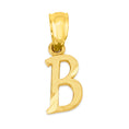 Load image into Gallery viewer, 10k/14k Solid Gold Initial Pendant - Personalized Jewelry for Necklace