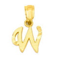 Load image into Gallery viewer, 10k/14k Solid Gold Initial Pendant - Personalized Jewelry for Necklace