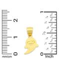 Load image into Gallery viewer, Solid Gold Ghost Pendant - 10k or 14k