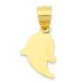 Load image into Gallery viewer, Solid Gold Ghost Pendant - 10k or 14k