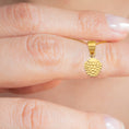 Load image into Gallery viewer, Solid Gold Raspberry Pendant - 10k or 14k