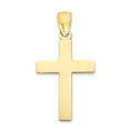 Load image into Gallery viewer, Solid Gold Cross Pendant - 10k or 14k