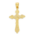 Load image into Gallery viewer, Solid Gold Crucifix Pendant - 10k or 14k