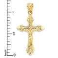 Load image into Gallery viewer, Solid Gold Crucifix Pendant - 10k or 14k