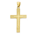 Load image into Gallery viewer, Solid Gold Crucifix Pendant - 10k or 14k