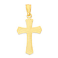 Load image into Gallery viewer, Solid Gold Crucifix Pendant - 10k or 14k