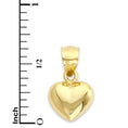 Load image into Gallery viewer, Solid Gold Heart Pendant - 10k or 14k