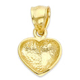 Load image into Gallery viewer, Solid Gold Heart Pendant - 10k or 14k