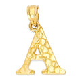 Load image into Gallery viewer, Solid Gold Initial Pendant - 10k or 14k