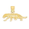 Load image into Gallery viewer, Solid Gold Panther Pendant - 10k or 14k