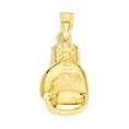 Load image into Gallery viewer, Solid Gold Boxing Glove Pendant - 10k or 14k