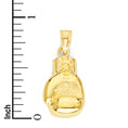 Load image into Gallery viewer, Solid Gold Boxing Glove Pendant - 10k or 14k
