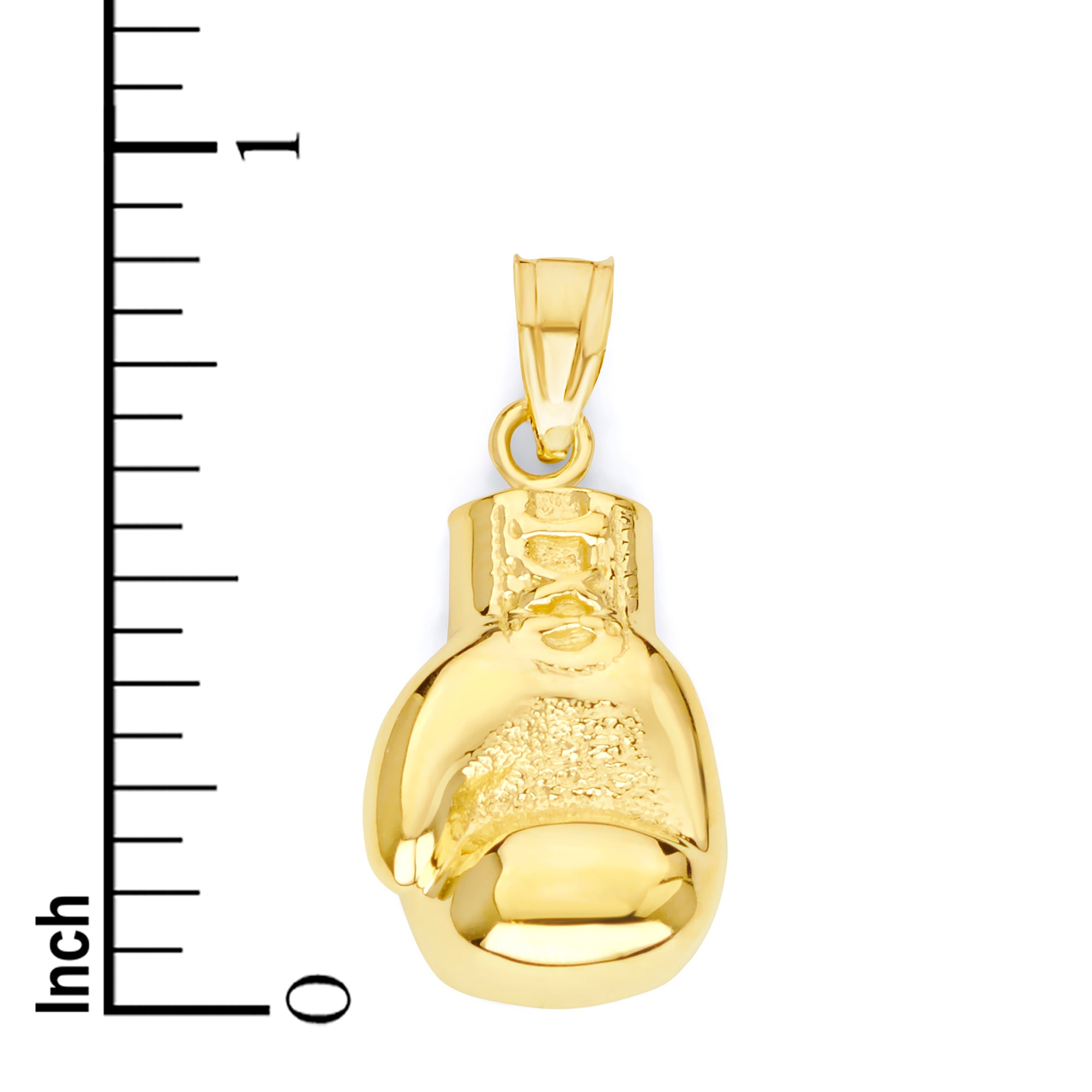 Solid Gold Boxing Glove Pendant - 10k or 14k