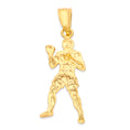 Load image into Gallery viewer, Solid Gold Boxing Pendant - 10k or 14k