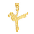 Load image into Gallery viewer, Solid Gold Karate Pendant - 10k or 14k