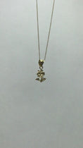 Load and play video in Gallery viewer, Solid Gold Rose Pendant - 10k or 14k