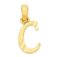 Load image into Gallery viewer, Solid Gold Initial Pendant - 10k or 14k