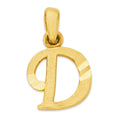 Load image into Gallery viewer, Solid Gold Initial Pendant - 10k or 14k