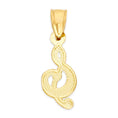 Load image into Gallery viewer, Solid Gold Music Note Pendant - 10k or 14k
