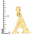 Load image into Gallery viewer, Solid Gold Initial Pendant - 10k or 14k
