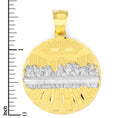 Load image into Gallery viewer, Solid Gold Last Supper Pendant - 10k or 14k
