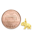 Load image into Gallery viewer, 10k/14k Solid Gold Elephant Charm - Animal Jewelry for Bracelet

