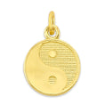 Load image into Gallery viewer, Solid Gold Yin Yang Charm - 10k or 14k
