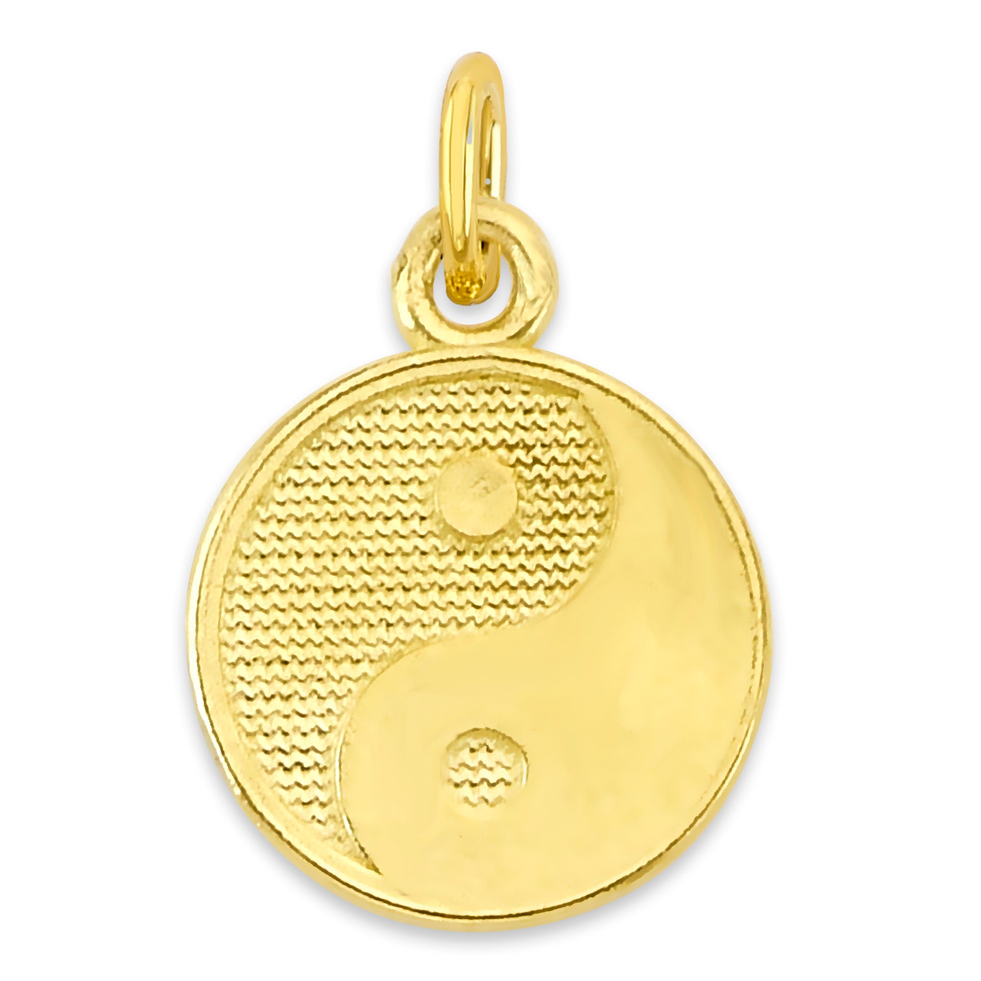Solid Gold Yin Yang Charm - 10k or 14k
