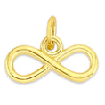 Load image into Gallery viewer, Solid Gold Infinity Charm - 10k or 14k
