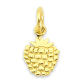 Load image into Gallery viewer, Solid Gold Raspberry Charm - 10k or 14k
