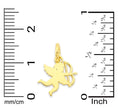 Load image into Gallery viewer, Solid Gold Cupid Charm - 10k or 14k
