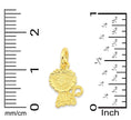 Load image into Gallery viewer, Solid Gold Lion Charm - 10k or 14k
