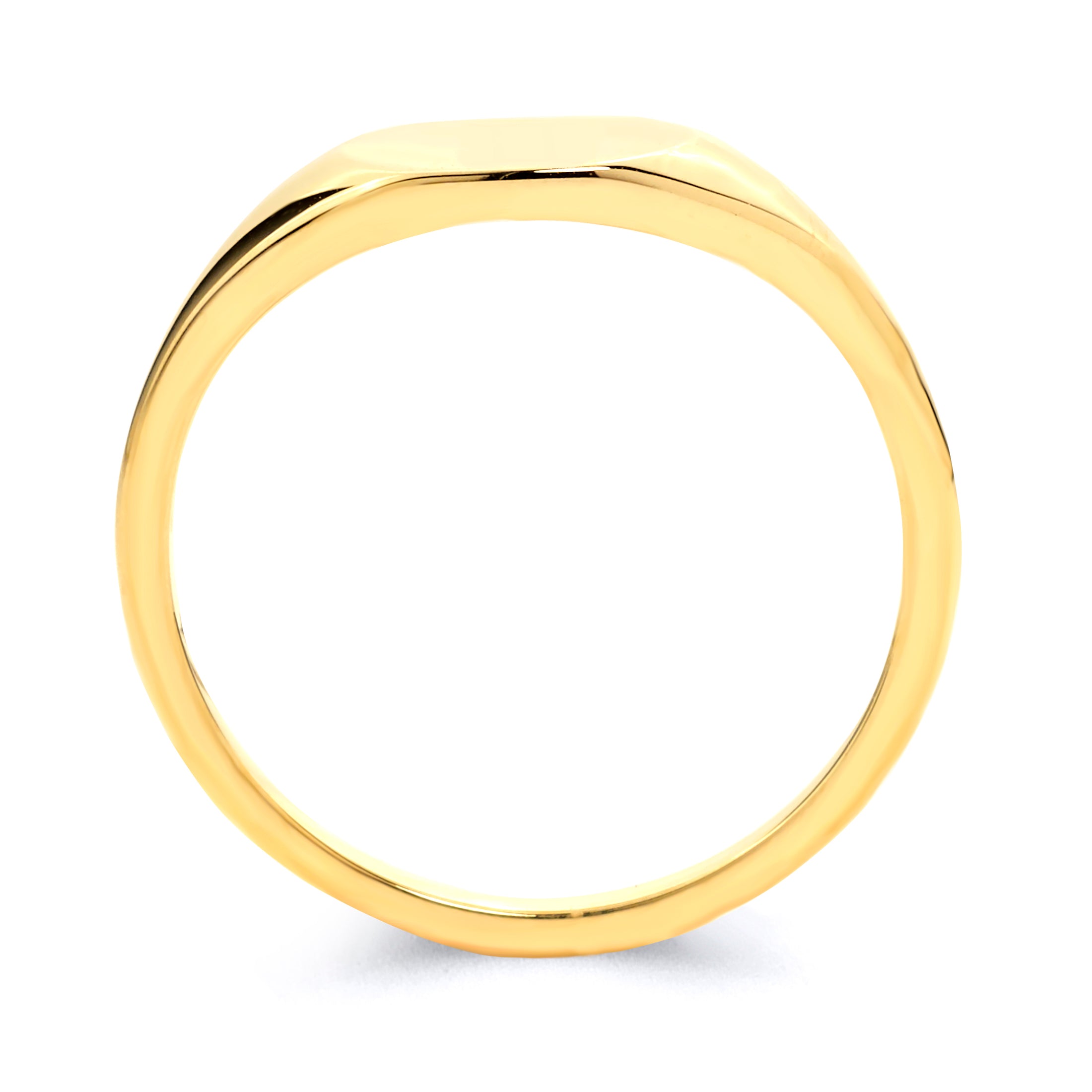 Solid Gold Personalized Name Ring - 10k or 14k